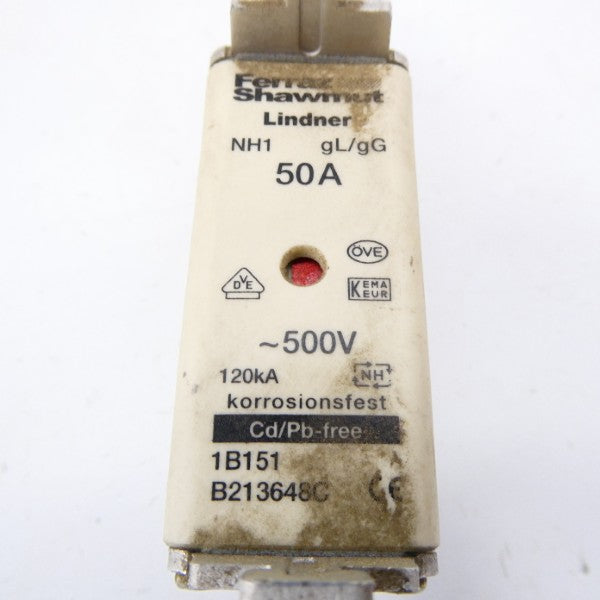 FERRAZ SHAWMUT NH1 500V 50A NSNP