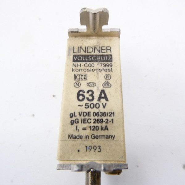 LINDNER NH-C007999 500V 63A NSNP