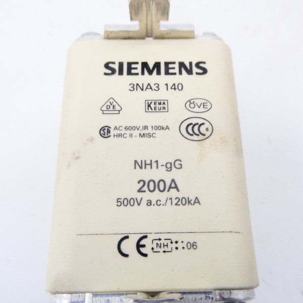 SIEMENS 3N3140 500VAC 200A NSNP