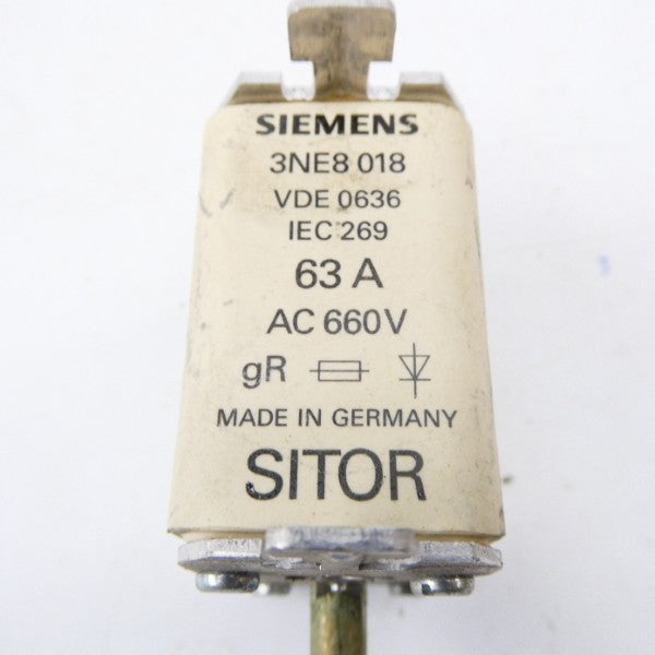 SIEMENS 3NE8018 660VAC 63A NSNP
