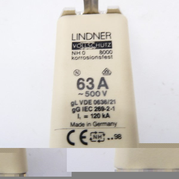 LINDNER NH08000 500V 63A NSNP
