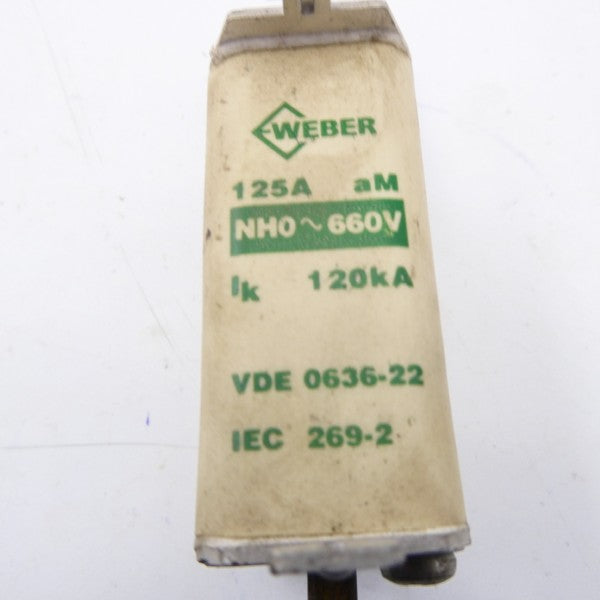 WEBER NH0-660V 125A NSNP