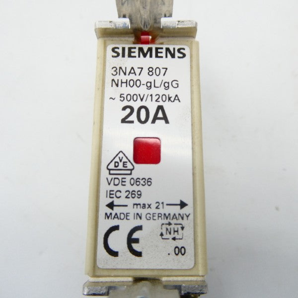SIEMENS 3NA7807 500V 200A NSNP