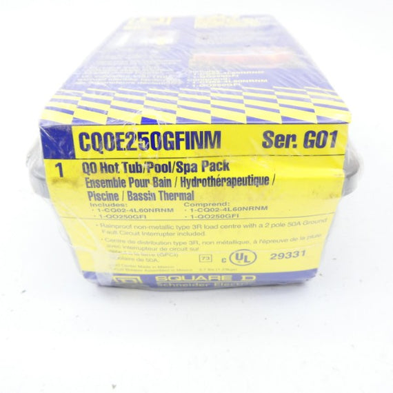 SQUARE D CQOE250GFINM SER. G01 50A NSMP