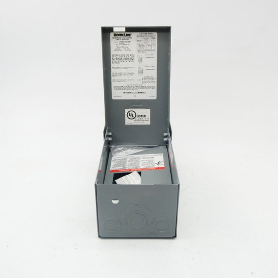SQUARE D HOM2-4L50R SER. 002 120/240VAC 50A (NO BREAKER) NSNP