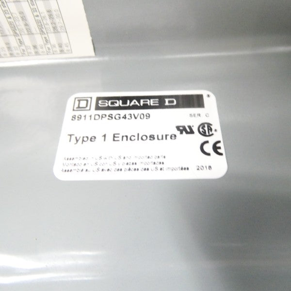 SQUARE D 8911DPSG43V09 208-240V NSNP