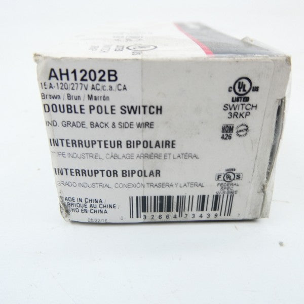 ARROW & HART AH1202B 120/277VAC 15A NSMP