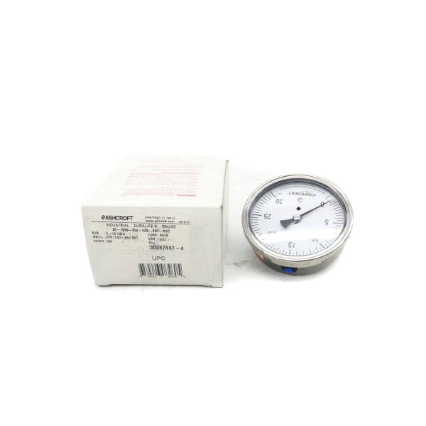 ASHCROFT 35-1009-AW-02B-30#-XUC 30PSI 3-1/2" NSMP