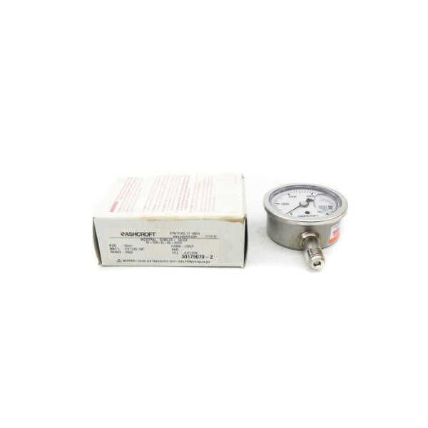 ASHCROFT 63-1008-SL-02L-5000# 5000PSI 63MM NSMP