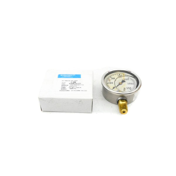 ASHCROFT 631008AL02L600# 600PSI 63MM NSMP