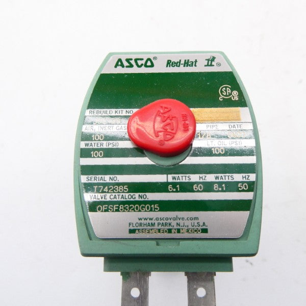 ASCO OFSF8320G015 110/120V 100PSI 1/8" NSNP