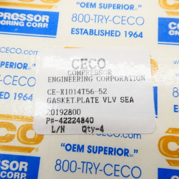 CECO 42224840 CE-X1014T56-52 (PKG OF 4) NSMP