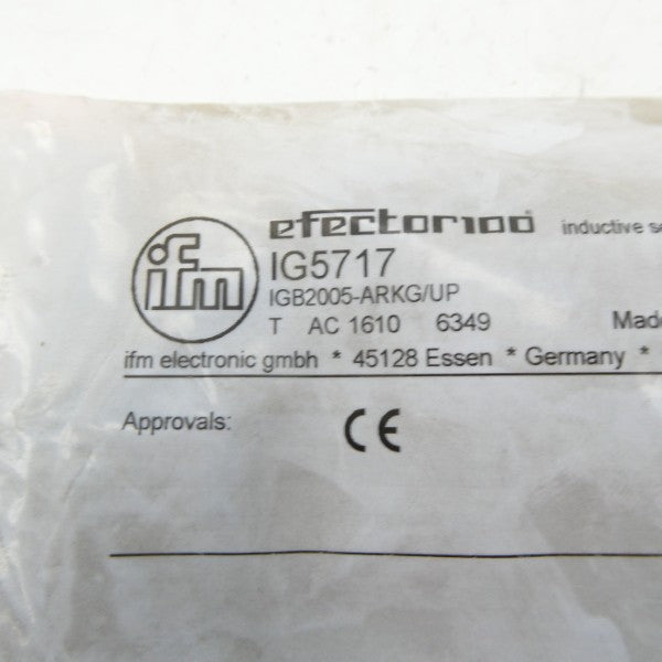 IFM EFECTOR IG5717 IGB2005-ARKG/UP NSMP