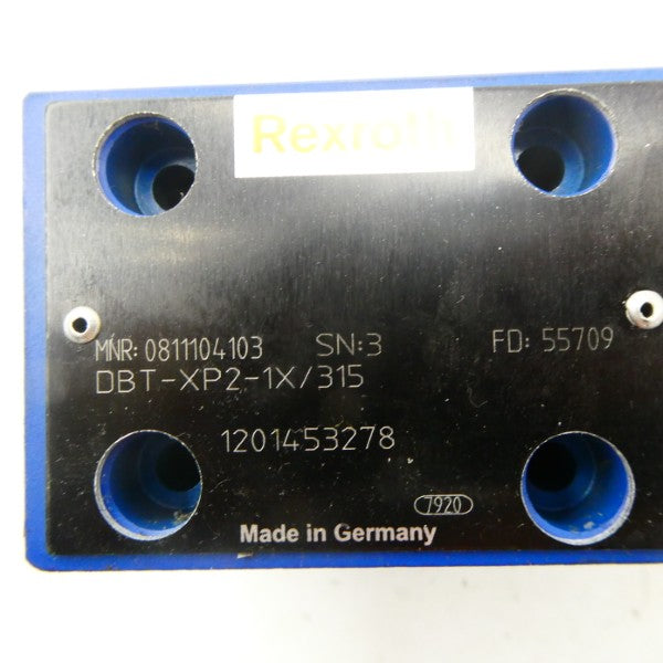 REXROTH DBT-XP2-1X/315 0811104103 NSNP