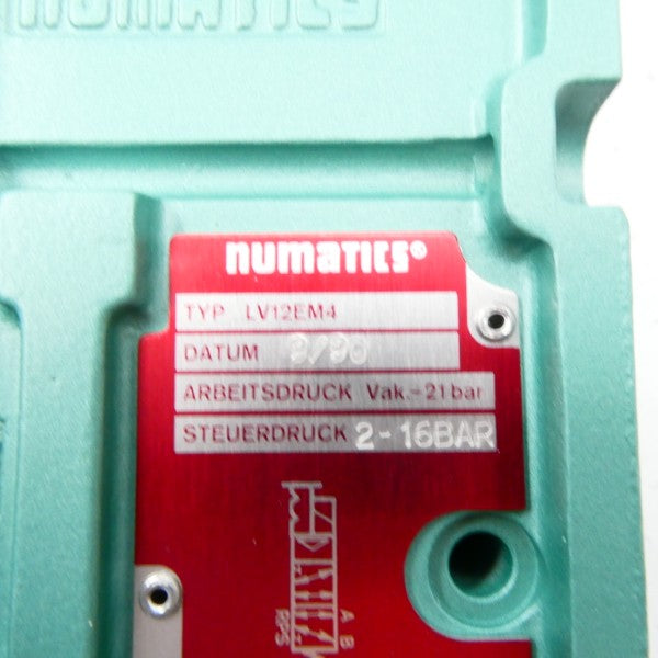 NUMATICS LV12EM4 NSNP
