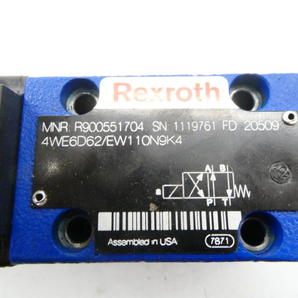 REXROTH 4WE6D62/EW110N9K4 R900551704 NSNP