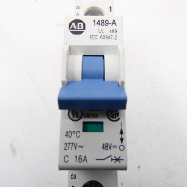 ALLEN BRADLEY 1489-A1C160 SER. A 277V 16A NSNP