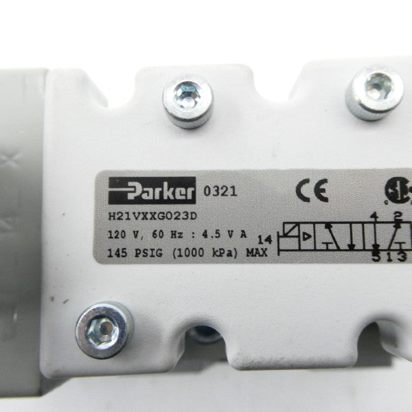 PARKER H21VXXG023D 120V 145PSI NSNP