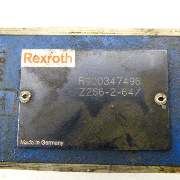REXROTH Z2S6-2-64/ R900347496 NSNP