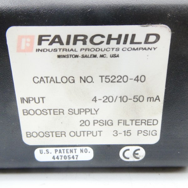 FAIRCHILD T5220-40 3-15PSI NSNP
