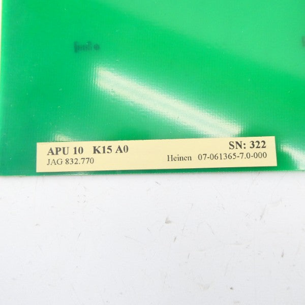 HEINEN APU10K15A0 NSNP