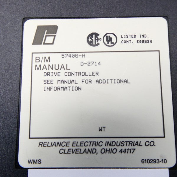 RELIANCE ELECTRIC 57406-H NSNP