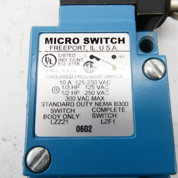 HONEYWELL LZF1 125-250VAC 10A NSMP