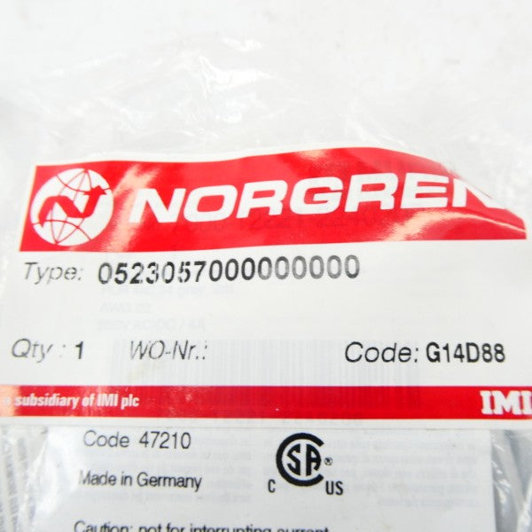 NORGREN 0523057000000000 NSMP