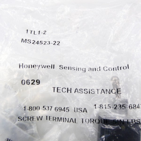 HONEYWELL 1TL1-2 MS24523-22 NSMP