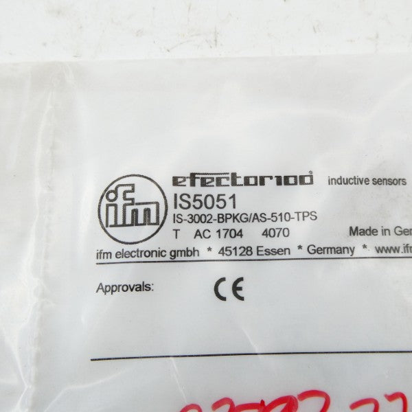 IFM EFECTOR IS5051 IS-3002-BPKG/AS-510-TPS NSMP