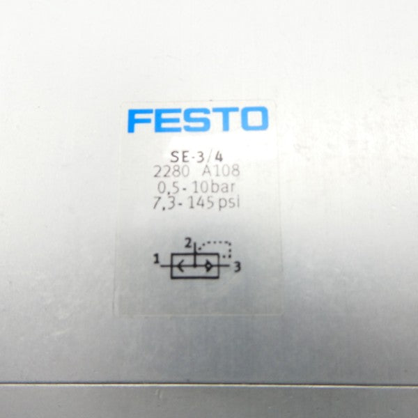 FESTO SE-3/4 7.3-145PSI NSNP