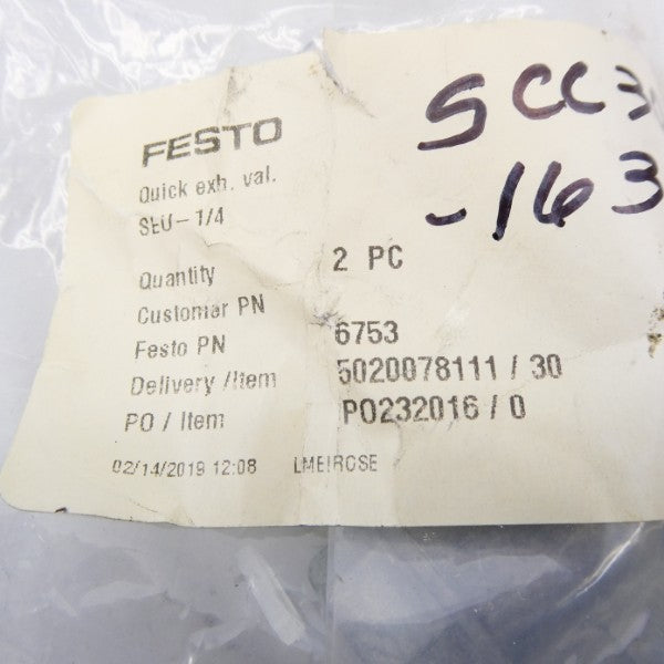 FESTO SEU-1/4 6753 (PKG OF 2) NSMP