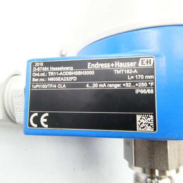 ENDRESS+HAUSER TR11-AODBHSBH3000 TMT182-A NSNP