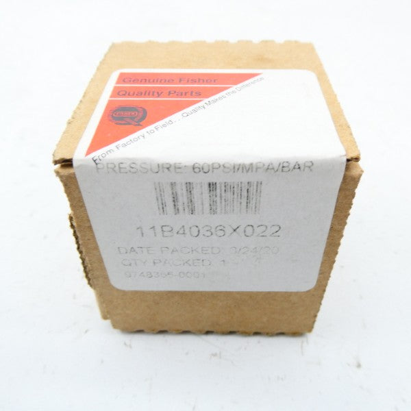 FISHER 11B4036X022 60PSI NSFS