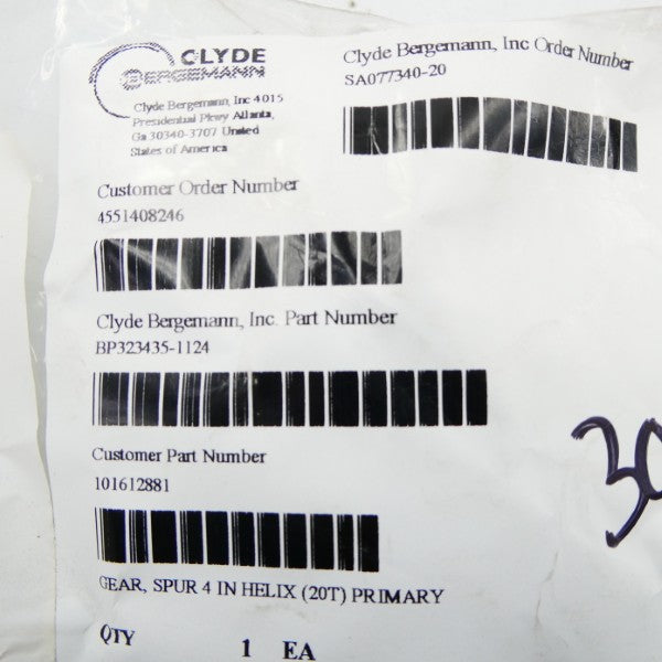 CLYDE BP323435-1124 NSMP