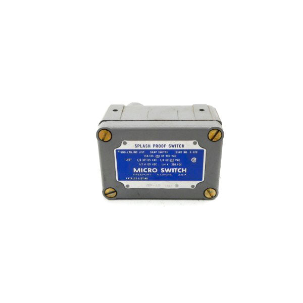 MICRO SWITCH 0P-AR 480VAC 15A NSNP
