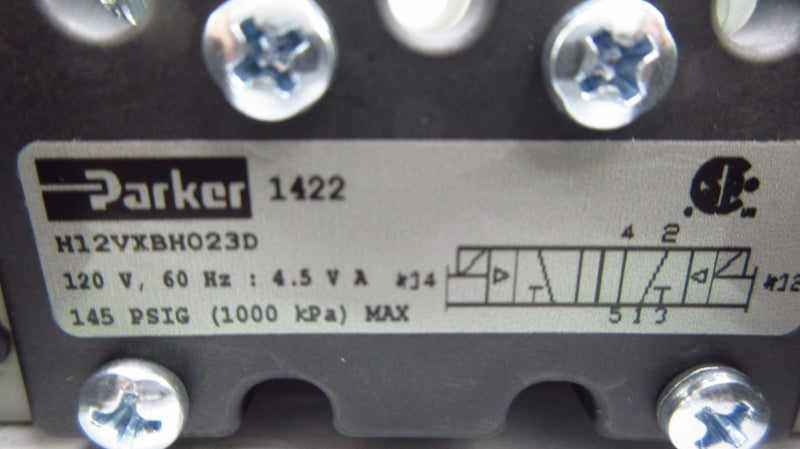 PARKER H12VXBH023D 120V 145PSI NSMP