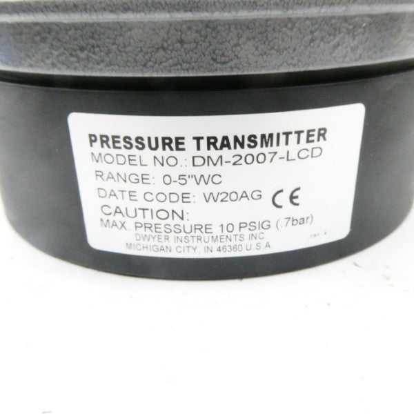DWYER DM-2007-LCD 10PSI NSNP