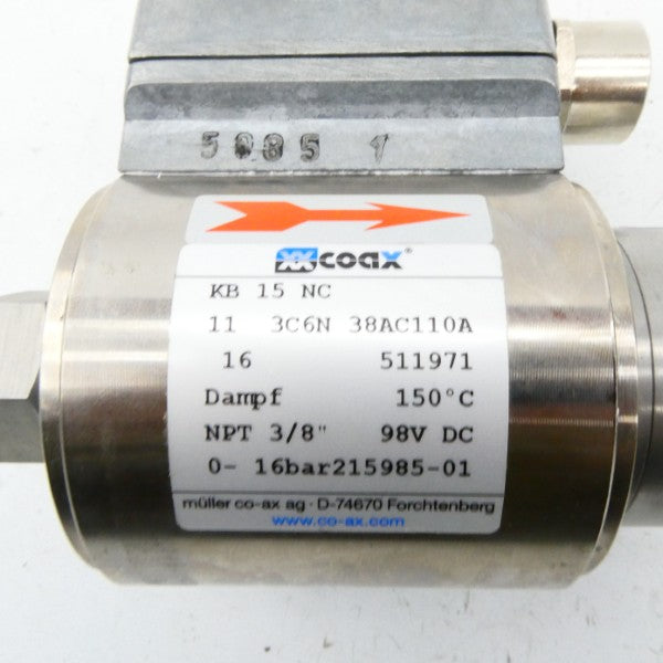 COAX KB15NC113C6N38AC110A 98VDC NSNP