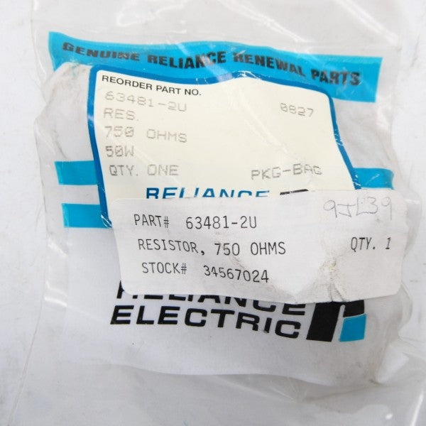 RELIANCE ELECTRIC 63481-2U NSMP
