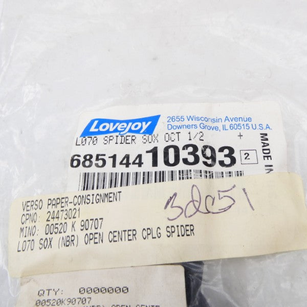 LOVEJOY L070 68514410393 1/2" NSMP