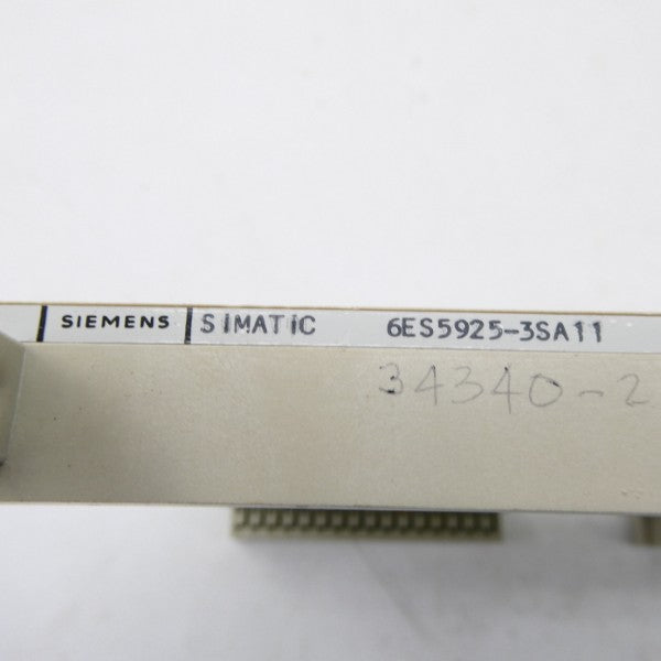 SIEMENS 6ES5925-3SA11 NSNP