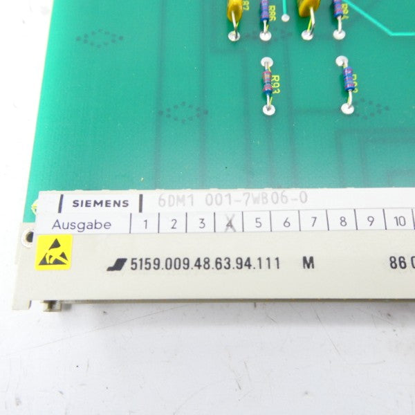 SIEMENS 6DM1001-7WB06-0 NSNP