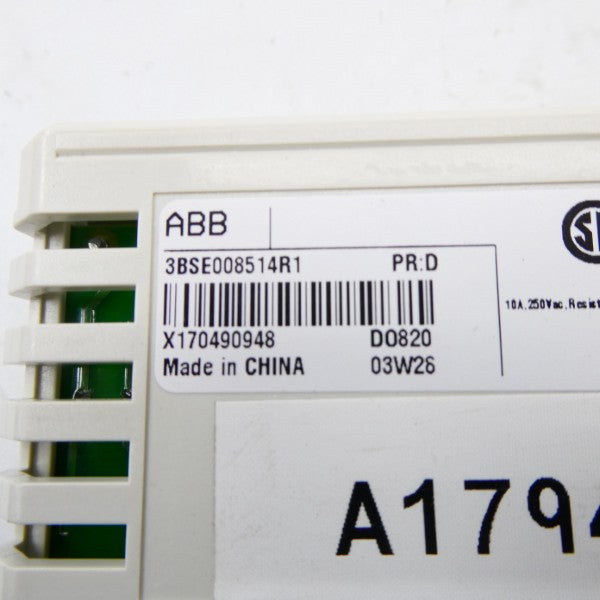 ABB 3BSE008514R1 S800I/O NSMP