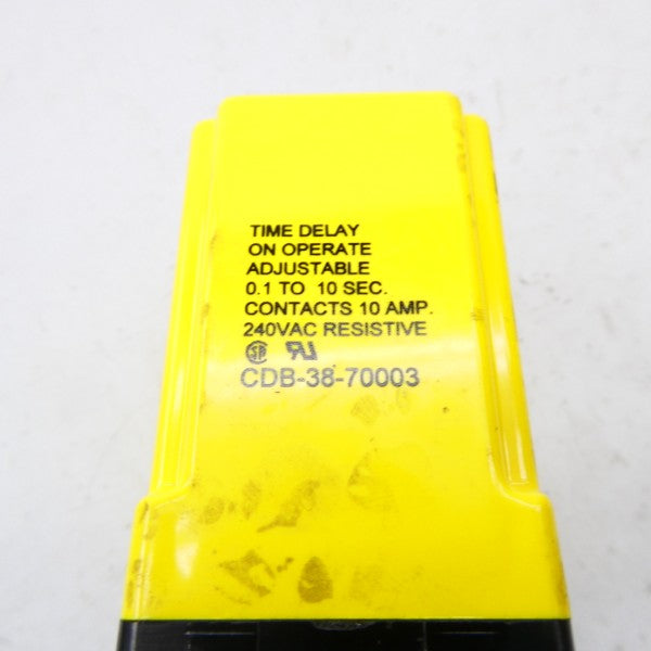 POTTER & BRUMFIELD CD8-38-70003 240VAC 10A 0.1-10S NSNP
