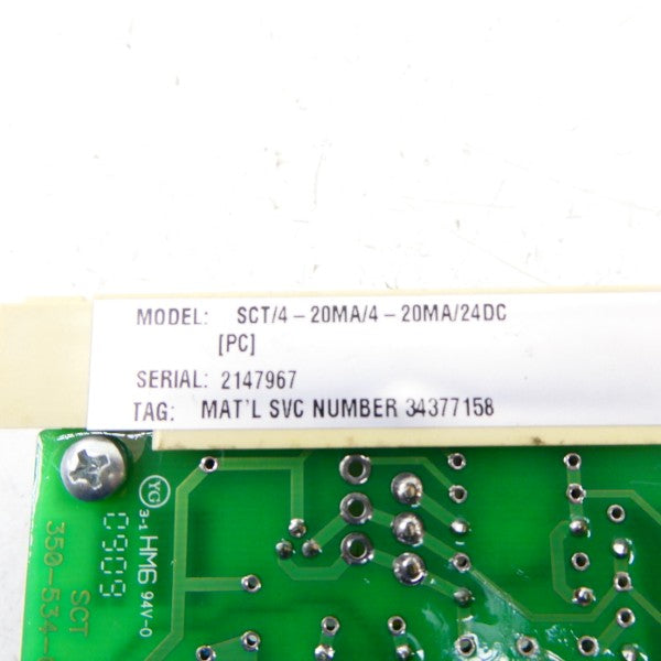 MOORE INDUSTRIES SCT/4-20MA/4-20MA/24DC NSNP