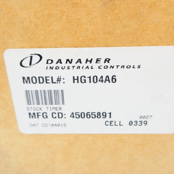 DANAHER HG104A6 NSMP
