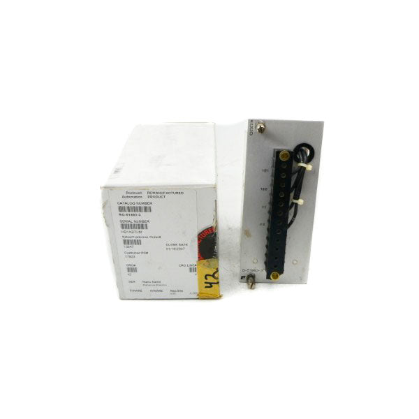 RELIANCE ELECTRIC RO-51893-3 REMAN