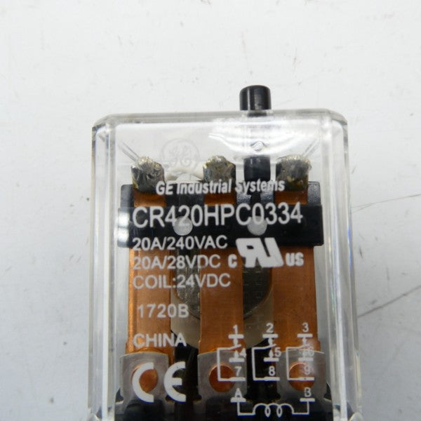 GENERAL ELECTRIC CR420HPC0334 24VDC 20A NSNP