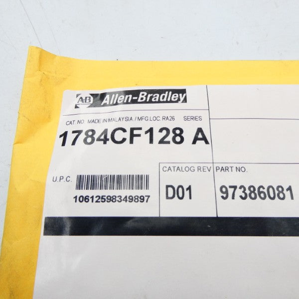 ALLEN BRADLEY 1784-CF128 SER. A DATE: 2014 REV. D01 NSFS